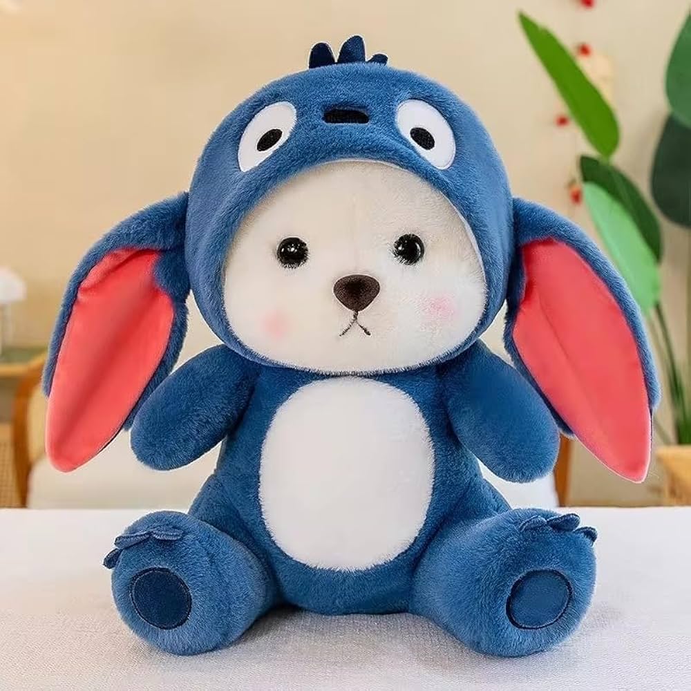 Cute Blue Bunny Plush Soft Toy for Kids & Babies | Ultra Soft Stuffed Animal Gift