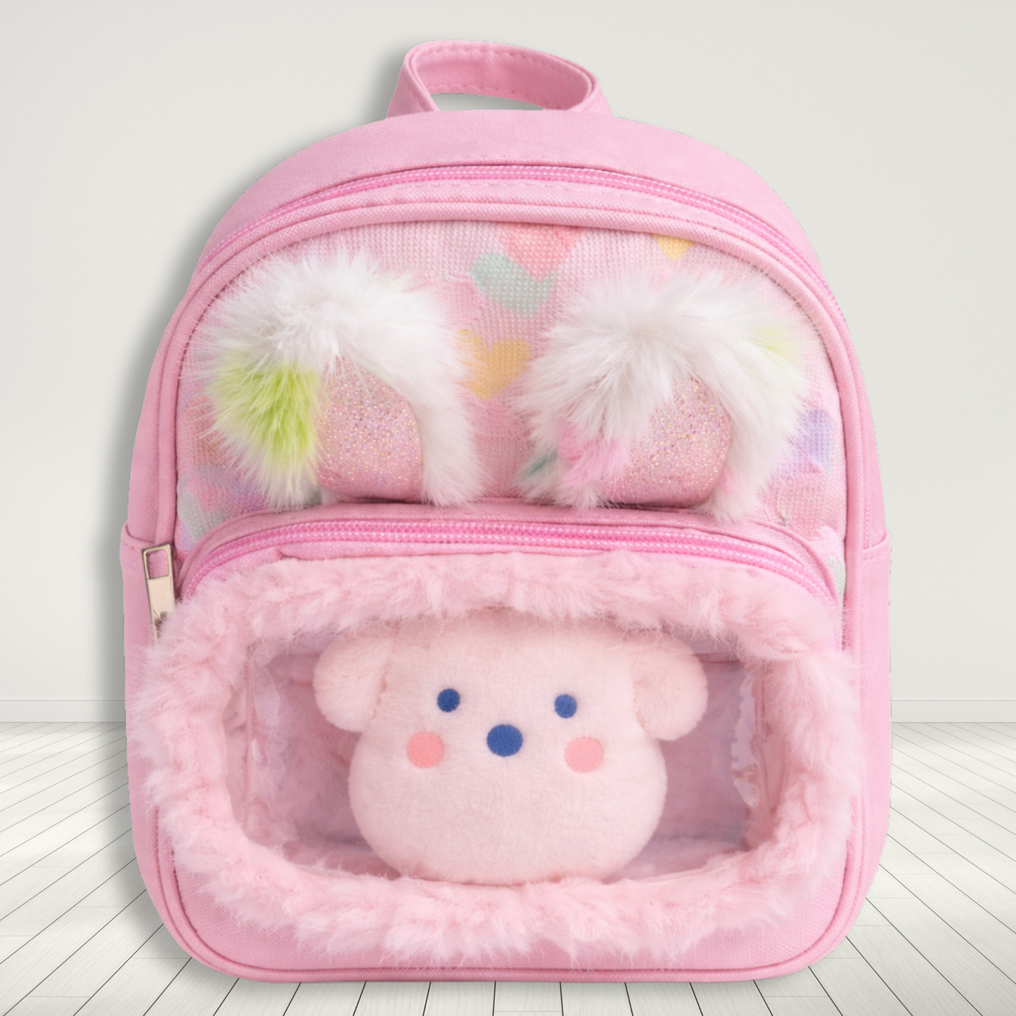 Kids Plush Bunny Backpack for Girls