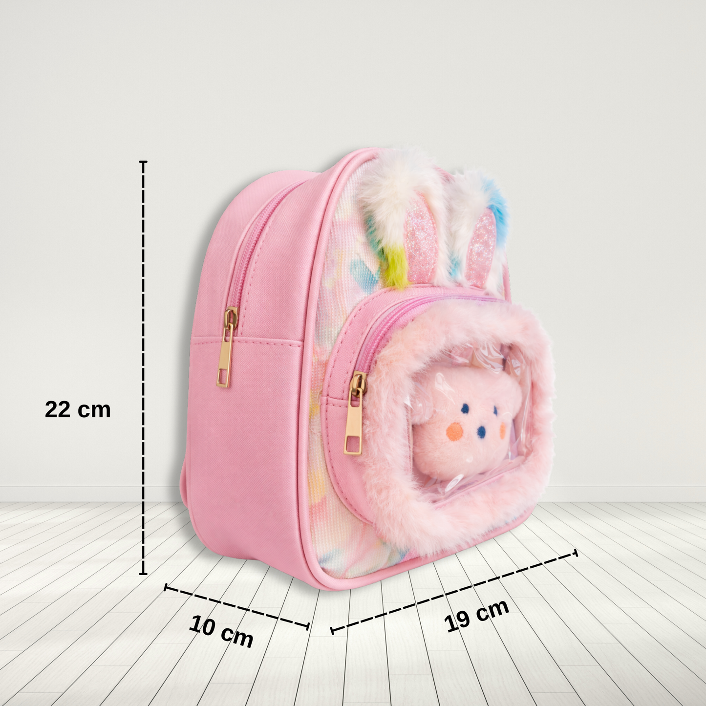 Kids Plush Bunny Backpack for Girls
