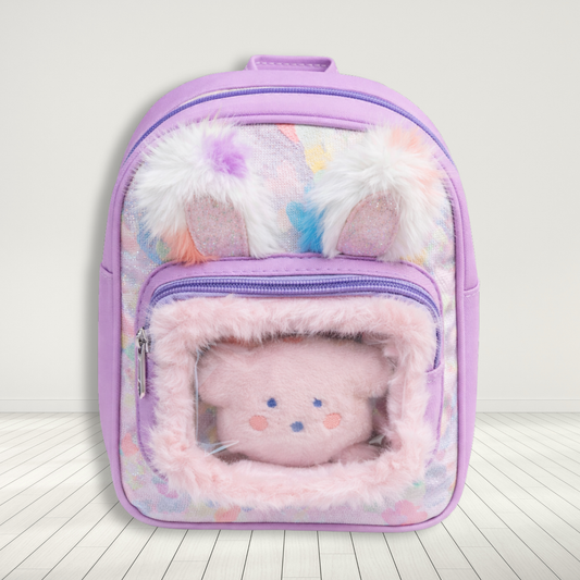 Kids Plush Bunny Backpack for Girls