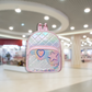 Cute Girls Mini Backpack with Sequin Heart & Star Design | Lightweight School Bag for Kids | Stylish Small Backpack for Girls