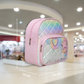Cute Girls Mini Backpack with Sequin Heart & Star Design | Lightweight School Bag for Kids | Stylish Small Backpack for Girls