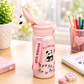 Vaidira Cute Panda Water Bottle | Leak-Proof | Flip Cap & Strap 600 ml Stainless Steel Sipper