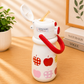 Portable Printed Water Bottle with Carry Handle & Secure Flip Lid – Stylish Everyday Hydration Bottle - 500ml