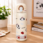 Korean-Inspired Aesthetic Water Bottle with Push-Button Flip Lid | Reusable Everyday Hydration Bottle for All Ages 500ml