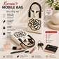 Crossbody Mobile Sling Bag for Women – Cute Utility Bag for Girls & Women, Stylish Phone Pouch with Strap & Silicone Handle, Keychain, Coin, Cosmetics Purse